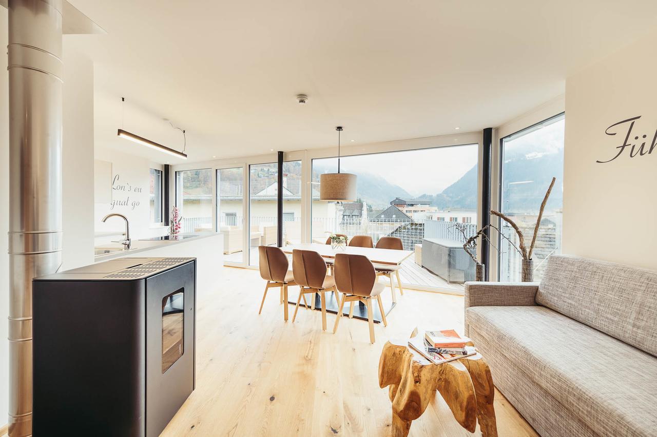 Adler Alpen Apartments Шрунс Экстерьер фото